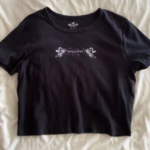 Hollister crop tee